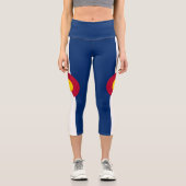 コロラド州旗 カプリレギンス (正面)