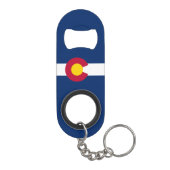 コロラド州旗 キーホルダー栓抜き (裏面)