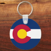 コロラド州旗 キーホルダー (裏面)