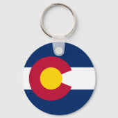 コロラド州旗 キーホルダー (裏面)
