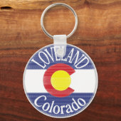 コロラド州旗 キーホルダー (正面)