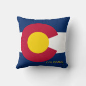 コロラド州旗 クッション (裏面)
