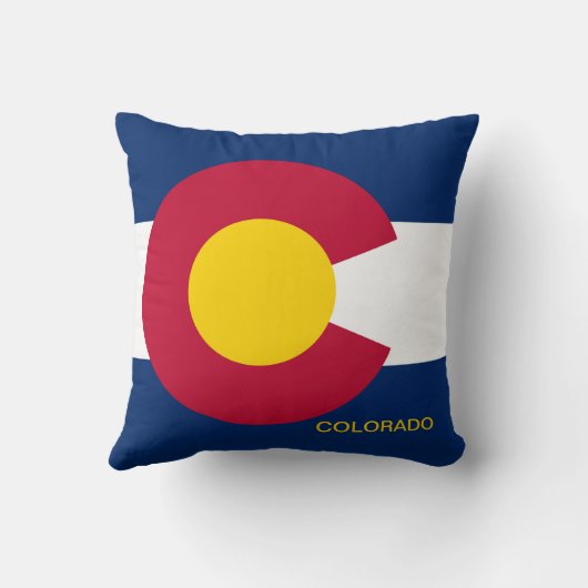 コロラド州旗 クッション (裏面)