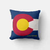 コロラド州旗 クッション (正面)