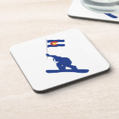 コロラド州旗 コースター (左側)