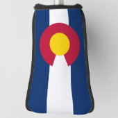 コロラド州旗 ゴルフヘッドカバー (回転90)