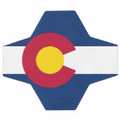 コロラド州旗 サッカーボール (フラット)
