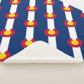 コロラド州旗 シェルパブランケット (3/4)