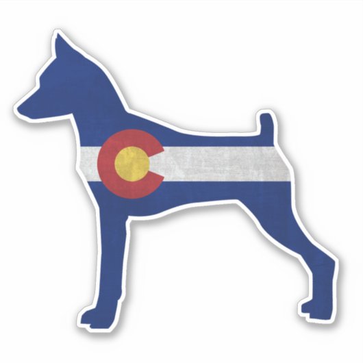 コロラド州旗 シール (正面)