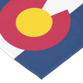 コロラド州旗&スポーツファンハウスデコル/コロラド ショートテーブルランナー (コーナー)