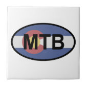 コロラド州旗 タイル (正面)