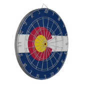 コロラド州旗 ダーツボード (正面左)