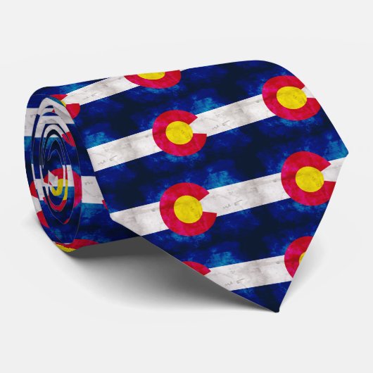コロラド州旗 ネクタイ (ロール)
