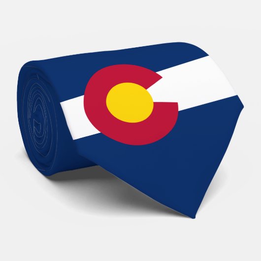 コロラド州旗 ネクタイ (ロール)