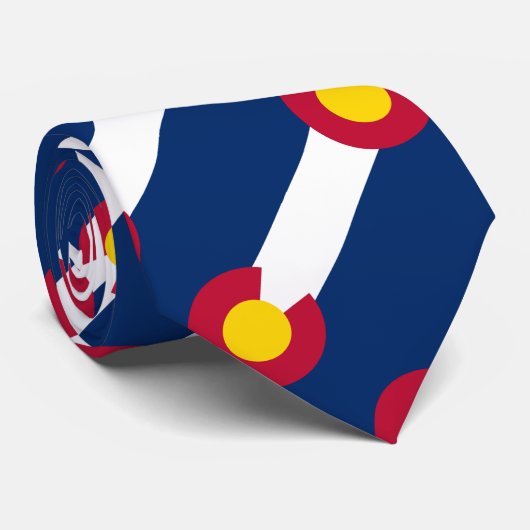 コロラド州旗 ネクタイ (ロール)