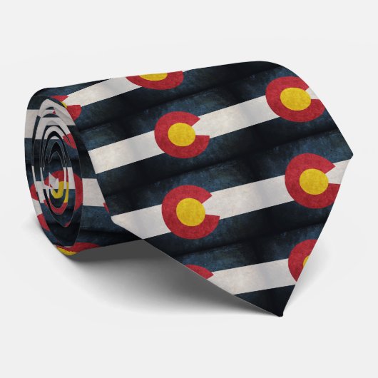 コロラド州旗 ネクタイ (ロール)