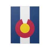 コロラド州旗 ノートパッド (回転)