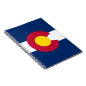 コロラド州旗 ノートブック (右側)