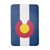 コロラド州旗 バスマット (正面縦)