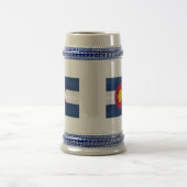 コロラド州旗 ビールジョッキ (中央)