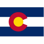 コロラド州旗 フォトスカルプチャー<br><div class="desc">コロラド州旗。</div>