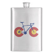 コロラド州旗 フラスク (正面)