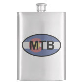 コロラド州旗 フラスク (正面)