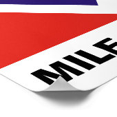 コロラド州旗 ポスター (角)