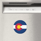 コロラド州旗 マグネット (インサイチュ (食洗機))