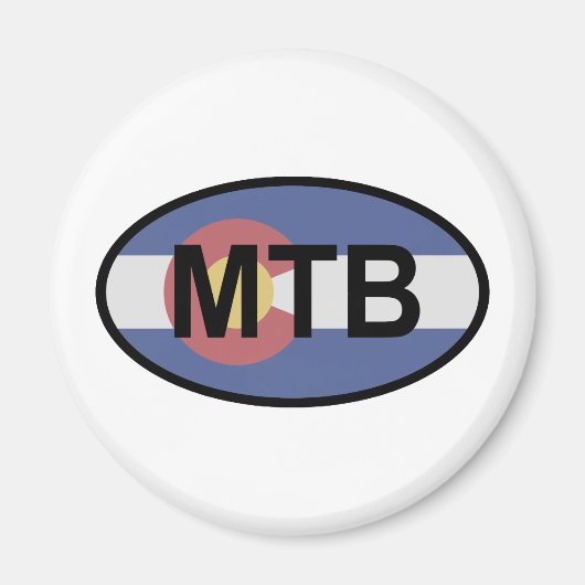 コロラド州旗 マグネット (正面)