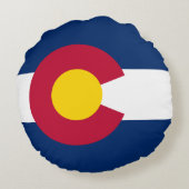 コロラド州旗 ラウンドクッション (裏面)