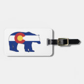 コロラド州旗 ラゲッジタグ (正面横)