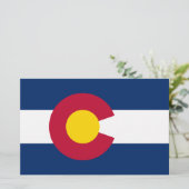 コロラド州旗 便箋 (スタンド正面)