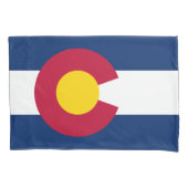 コロラド州旗 枕カバー (正面)