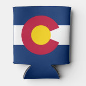 コロラド州旗 缶クーラー (正面)