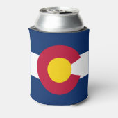 コロラド州旗 缶クーラー (缶裏面)