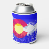 コロラド州旗 缶クーラー (缶裏面)