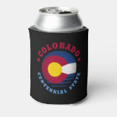 コロラド州旗 缶クーラー (缶裏面)