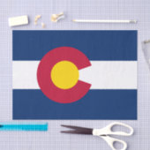 コロラド州旗 薄葉紙 (クラフト)