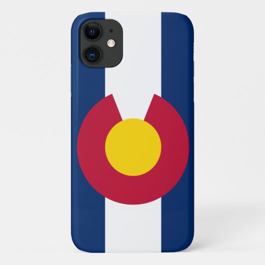 コロラド州旗 Case-Mate iPhoneケース (裏面)