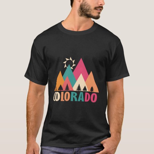 コロラド州旗 Tシャツ (正面)
