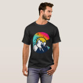 コロラド州旗C山 Tシャツ (正面フル)