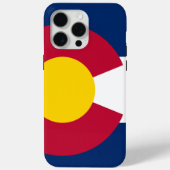 コロラド州旗iPhone 15 & Prior Case-Mate iPhoneケース (裏面)