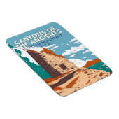 コロラド州立記念碑の峡谷 マグネット (右側)