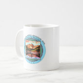 コロラド州米国 コーヒーマグカップ (正面左)