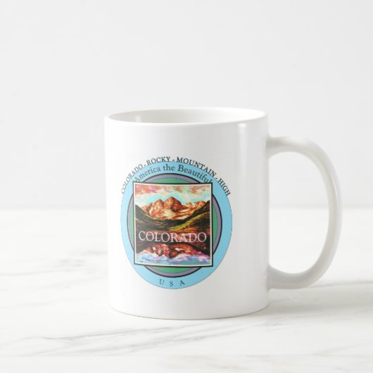 コロラド州米国 コーヒーマグカップ (右)