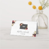 コロラド州素朴先表番号 プレイスカード (裏面)