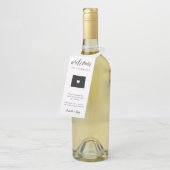 コロラド州結婚の歓迎のお願い ボトルネックタグ (アングル)