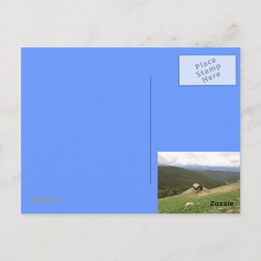 コロラド州野生動物用はがき ポストカード (裏面)