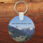 コロラド州100万ドル高速道路 キーホルダー (正面)